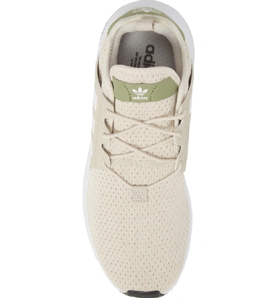 Shop Adidas Originals X Plr Sneaker In Brown/ White / Trace Cargo