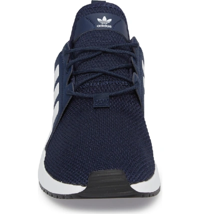 Shop Adidas Originals X Plr Sneaker In Navy/ White/ Trace Blue
