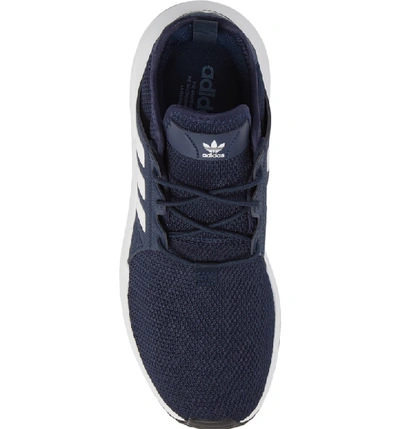 Shop Adidas Originals X Plr Sneaker In Navy/ White/ Trace Blue