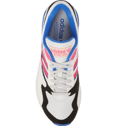 Shop Adidas Originals Forest Grove Ultra Tech Sneaker In Crystal White/ Pink/ Black