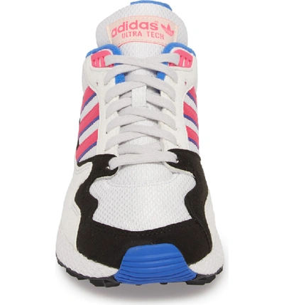 Shop Adidas Originals Forest Grove Ultra Tech Sneaker In Crystal White/ Pink/ Black