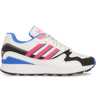 Shop Adidas Originals Forest Grove Ultra Tech Sneaker In Crystal White/ Pink/ Black