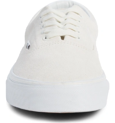 Shop Vans 'era' Sneaker In Blanc Suede