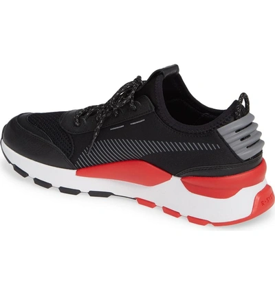 Shop Puma Rs-0 Play Sneaker In Black/ Red/ White