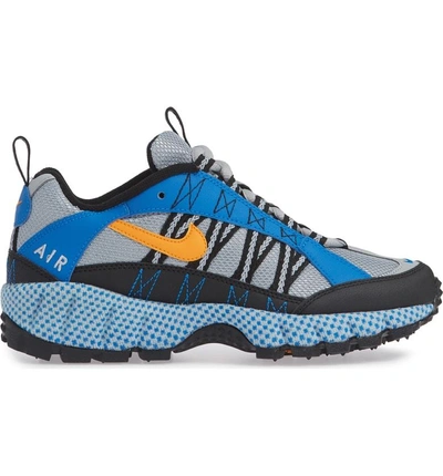 Shop Nike Air Humara 17 Qs Trail Sneaker In Silver/ Carotene/ Blue/ Black
