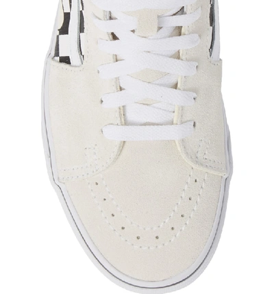 Shop Vans 'sk8-hi' Sneaker In Classic White/ True White