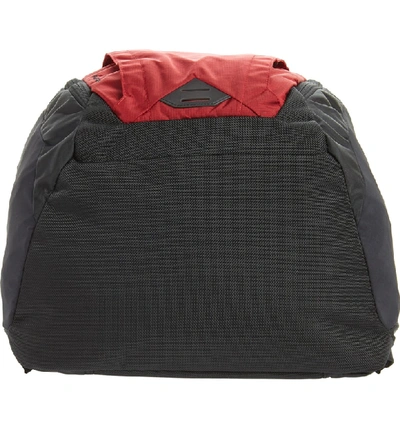 Shop The North Face Router Backpack - Red In Rage Red/ Tnf Black