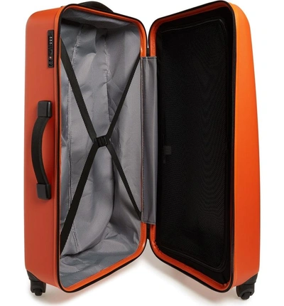 Shop Herschel Supply Co Trade 34-inch Large Wheeled Packing Case - Orange In Vermillion Orange