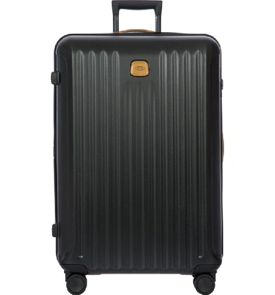 Shop Bric's Capri 32-inch Spinner Suitcase In Matte Black
