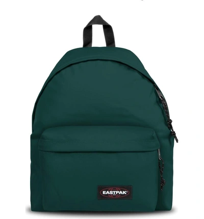 Shop Eastpak Padded Pakr Backpack - Green In Gutsy Green