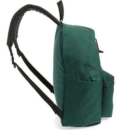 Shop Eastpak Padded Pakr Backpack - Green In Gutsy Green