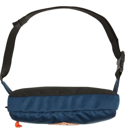 Shop Jansport Waisted Belt Bag - Blue In Navy Twill
