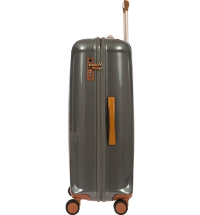 Shop Bric's Capri 30-inch Expandable Spinner Suitcase In Grey