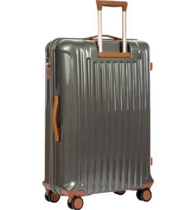 Shop Bric's Capri 30-inch Expandable Spinner Suitcase In Grey