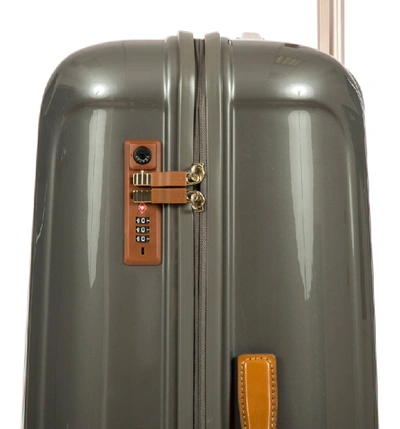 Shop Bric's Capri 30-inch Expandable Spinner Suitcase In Grey