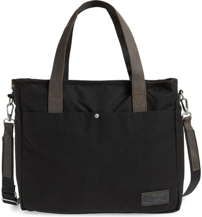 Shop Eastpak Kerr Tote Bag - Black In Axer Raven