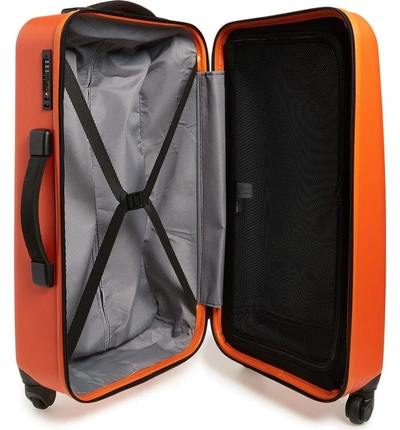Shop Herschel Supply Co Trade 29-inch Medium Wheeled Packing Case - Orange In Vermillion Orange