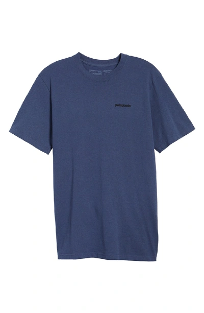 Shop Patagonia Responsibili-tee T-shirt In Dolomite Blue