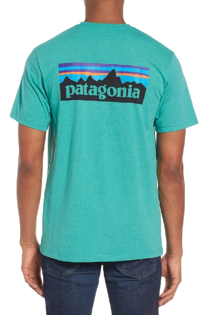 Shop Patagonia Responsibili-tee T-shirt In Beryl Green