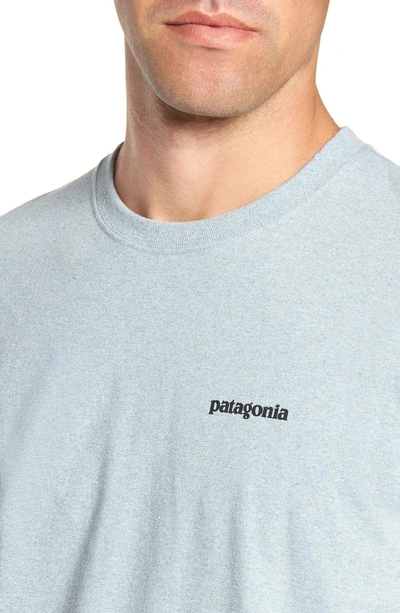 Shop Patagonia Responsibili-tee T-shirt In Cadet Blue