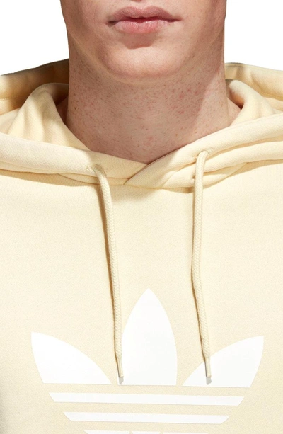 Shop Adidas Originals Trefoil Hoodie In Missun