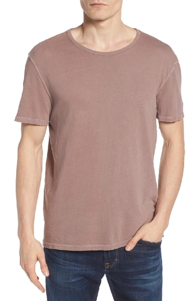 Shop Ag Ramsey Slim Fit Crewneck T-shirt In Weathered Valley Oak