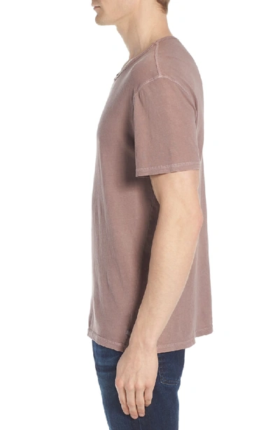 Shop Ag Ramsey Slim Fit Crewneck T-shirt In Weathered Valley Oak