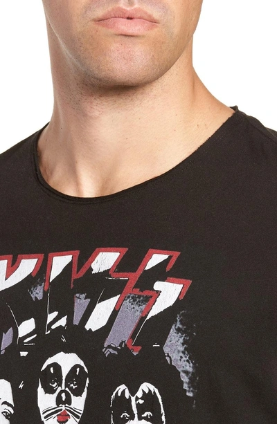 Shop John Varvatos Kiss Graphic T-shirt In Black