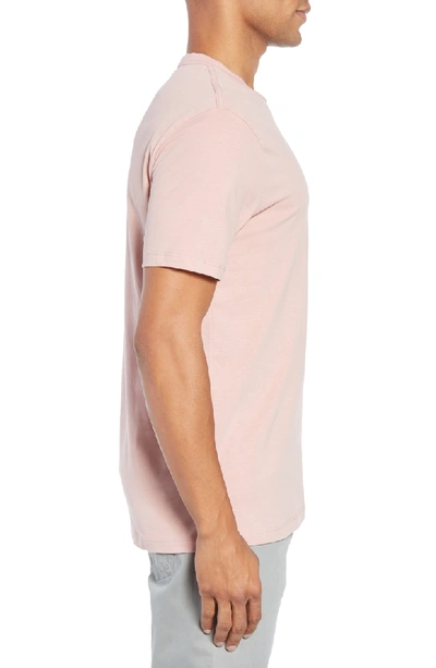 Shop Allsaints Brace Tonic Slim Fit Crewneck T-shirt In Crepe Pink