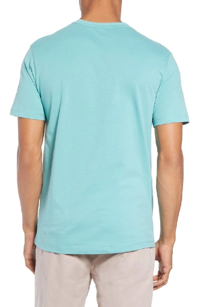 Shop Allsaints Brace Tonic Slim Fit Crewneck T-shirt In Miami Green