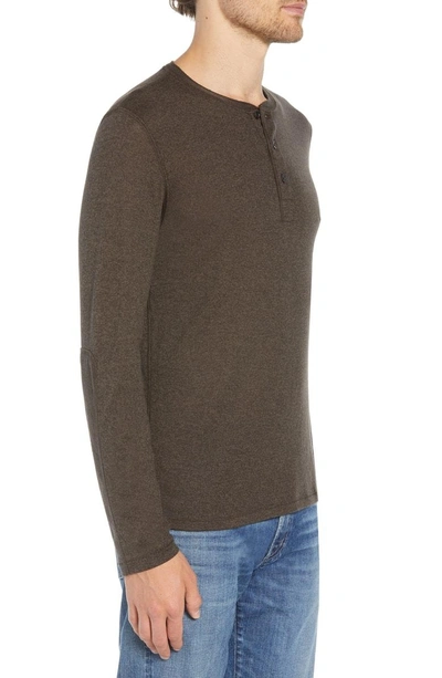 Shop Billy Reid Mouline Henley In Brown