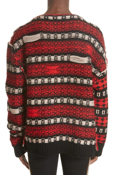 Shop Calvin Klein 205w39nyc Wool Sweater In Black