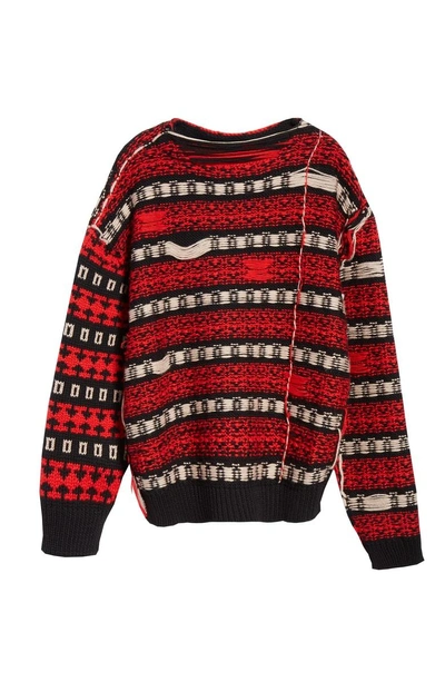 Shop Calvin Klein 205w39nyc Wool Sweater In Black