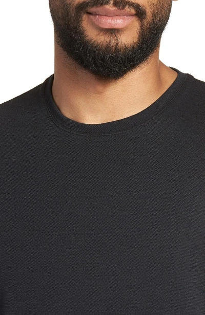 Shop Reigning Champ Power Dry Long Sleeve Shirt In Black