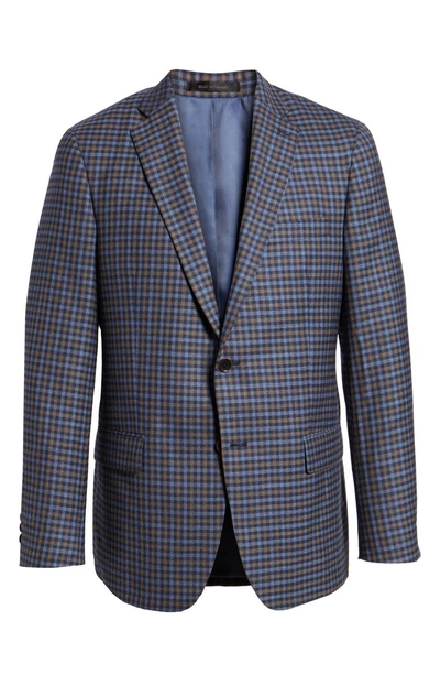 Shop Hart Schaffner Marx Classic Fit Check Wool Sport Coat In Blue