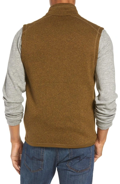 Shop Patagonia 'better Sweater' Zip Front Vest In Sediment