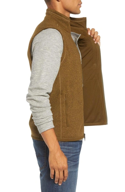 Shop Patagonia 'better Sweater' Zip Front Vest In Sediment