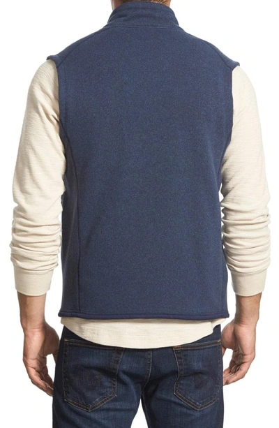 Shop Patagonia 'better Sweater' Zip Front Vest In Classic Navy