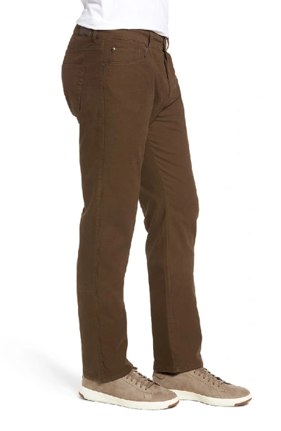 Shop Peter Millar Crown Vintage Canvas Pants In Canopy Brown