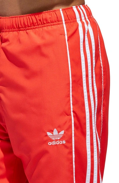 Adidas Originals Authentics Ripstop Track Pants In Hi-res Red/ White |  ModeSens