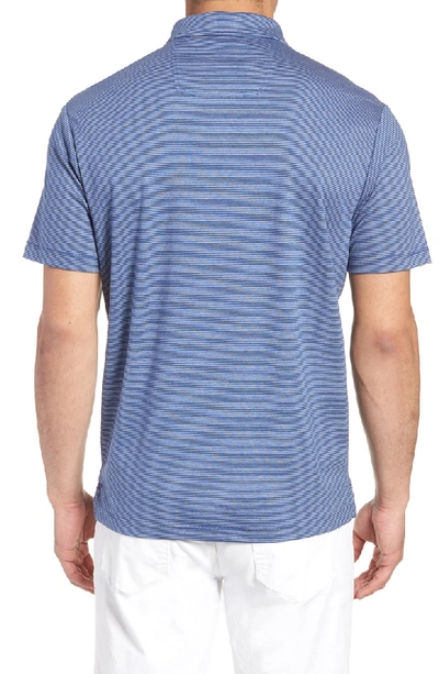 Shop Tommy Bahama Pacific Shore Polo In Eclipse Heather
