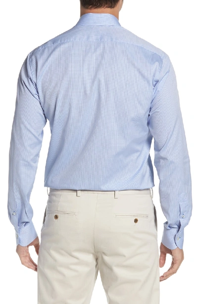 Shop Ike Behar Regular Fit Solid Dress Shirt In Light Blue