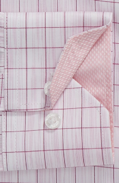 Shop English Laundry Regular Fit Check Dress Shirt In Pink