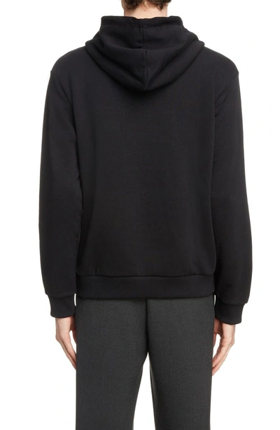 Shop Kenzo Spaced Out Graphic Hoodie In Black
