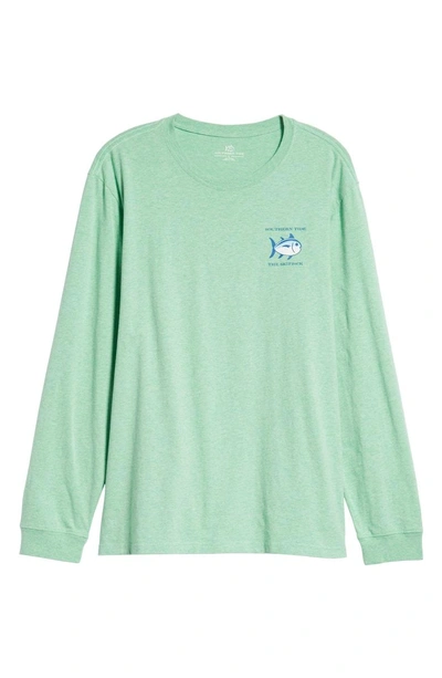 Shop Southern Tide Original Skipjack T-shirt In Mint