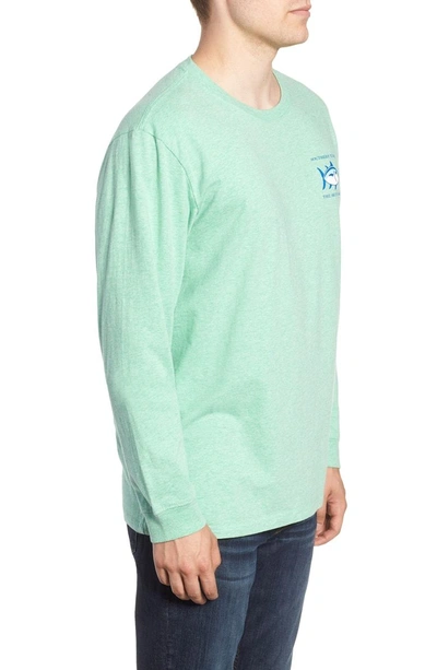 Shop Southern Tide Original Skipjack T-shirt In Mint