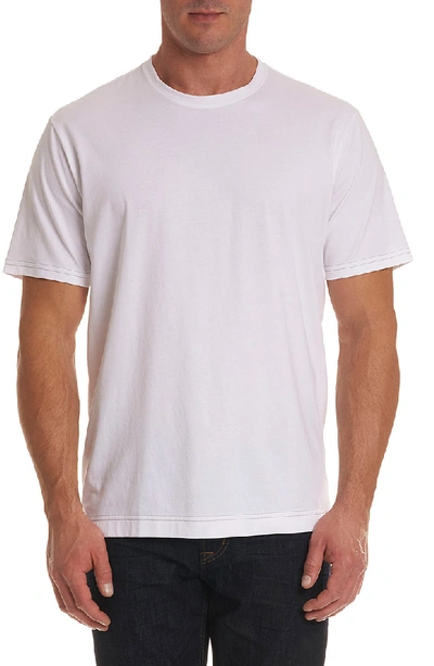 Shop Robert Graham Neo T-shirt In White