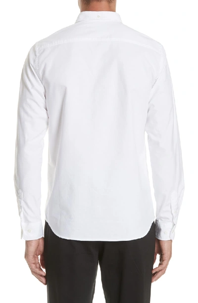 Shop Norse Projects Anton Oxford Sport Shirt In White