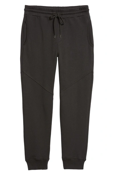 Shop Hudson Slim Fit French Terry Jogger Pants In Black