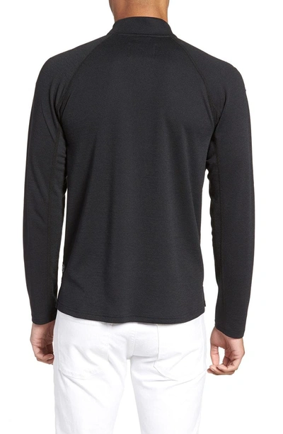 Shop Reigning Champ Powerdry Trail Quarter Zip Pullover In Black